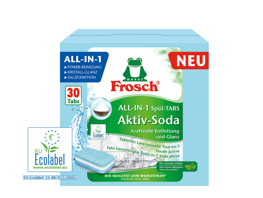Dishwashing Tabs All-in-1 Active Soda