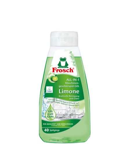 Maschinengeschirrsp&uuml;l-Gel All-in-1 Limone