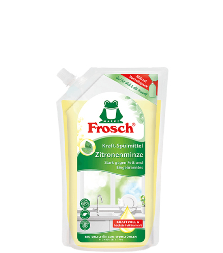 Frosch Power Dishwashing Liquid Lemon Mint