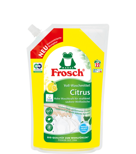Frosch Voll-Waschmittel Citrus 1,5 L